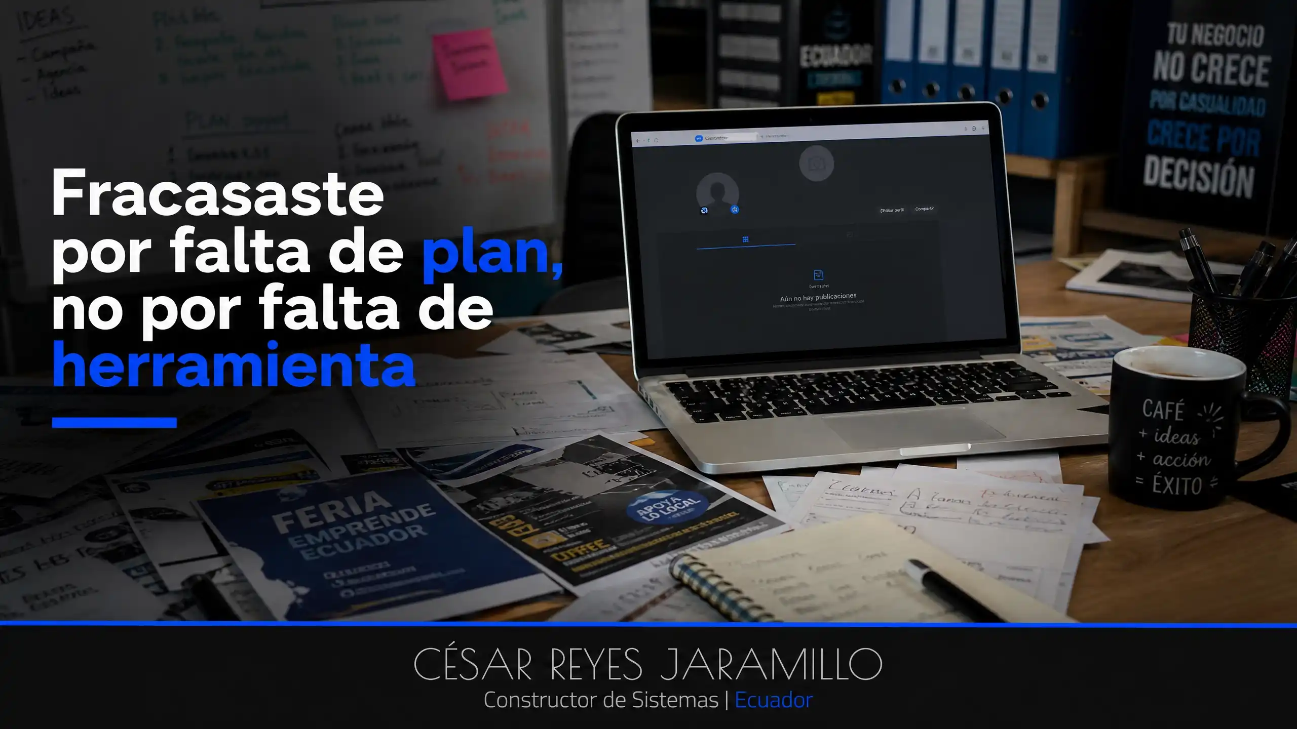 No funciono tu Inversión en marketing y ahora desconfías de todo. El problema no fue la herramienta — fue que nadie hizo un plan.