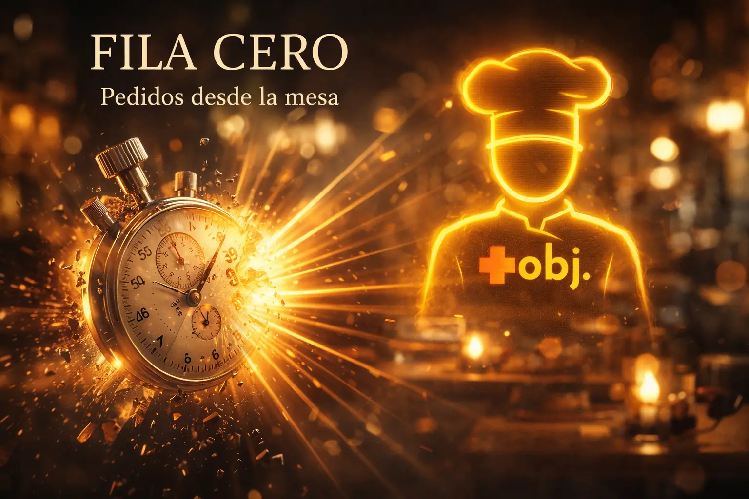 Elimina la Fila Pedidos desde la Mesa Directo a la Cocina