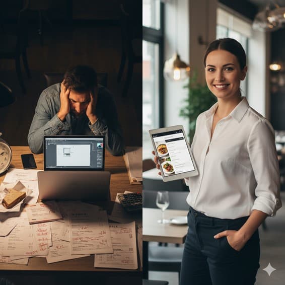 Cómo Hacer un Menú Digital para Restaurante Rápido (Guía 2025)