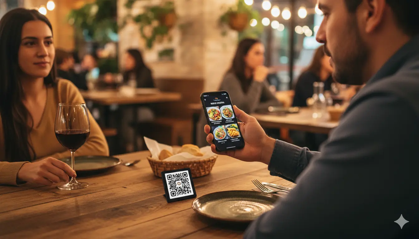 🌉 Código QR en Menús de Restaurante: El Puente entre el Plato y el Cliente